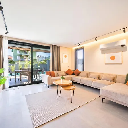Casa Oliva 2 With Pool & Sauna & Jakuzi & Bbq 费特希耶
